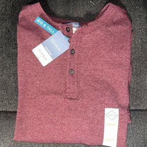 St. John’s Bay Men’s Big & Tall Henley